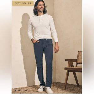 Faherty Men’s Stretch Terry Pants 32x30